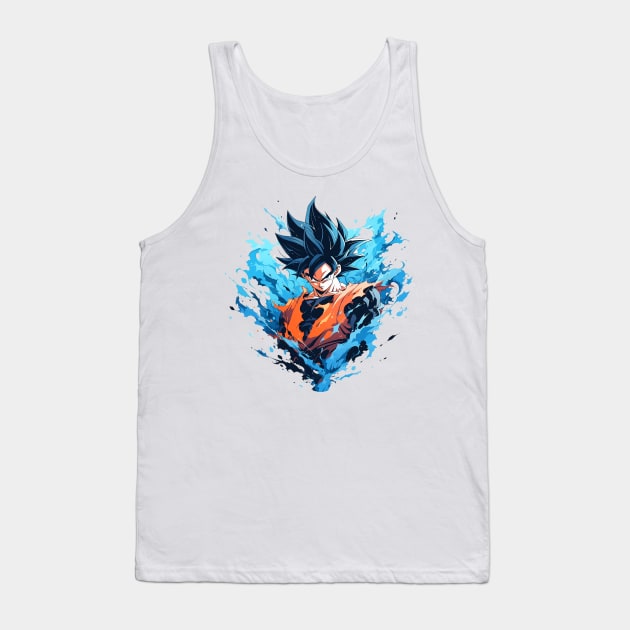 goku Tank Top by pokermoment